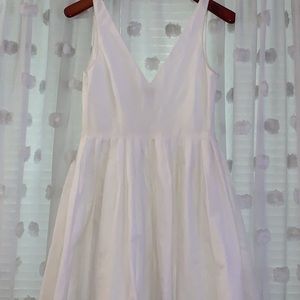 White JCrew dress, size 6